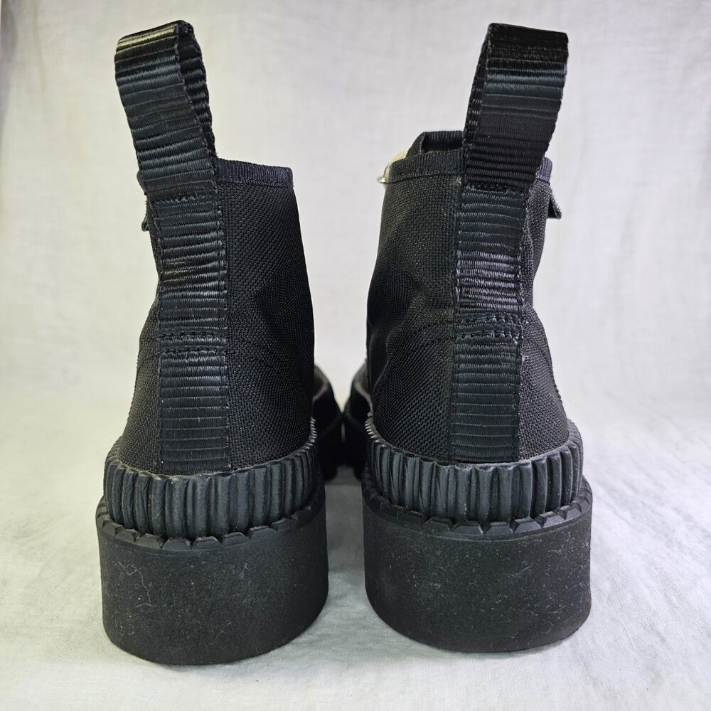 Proenza Schouler Chunky Lug Sole High Top Platform Sneaker Ankle Boots EU40 - Picture 5 of 14